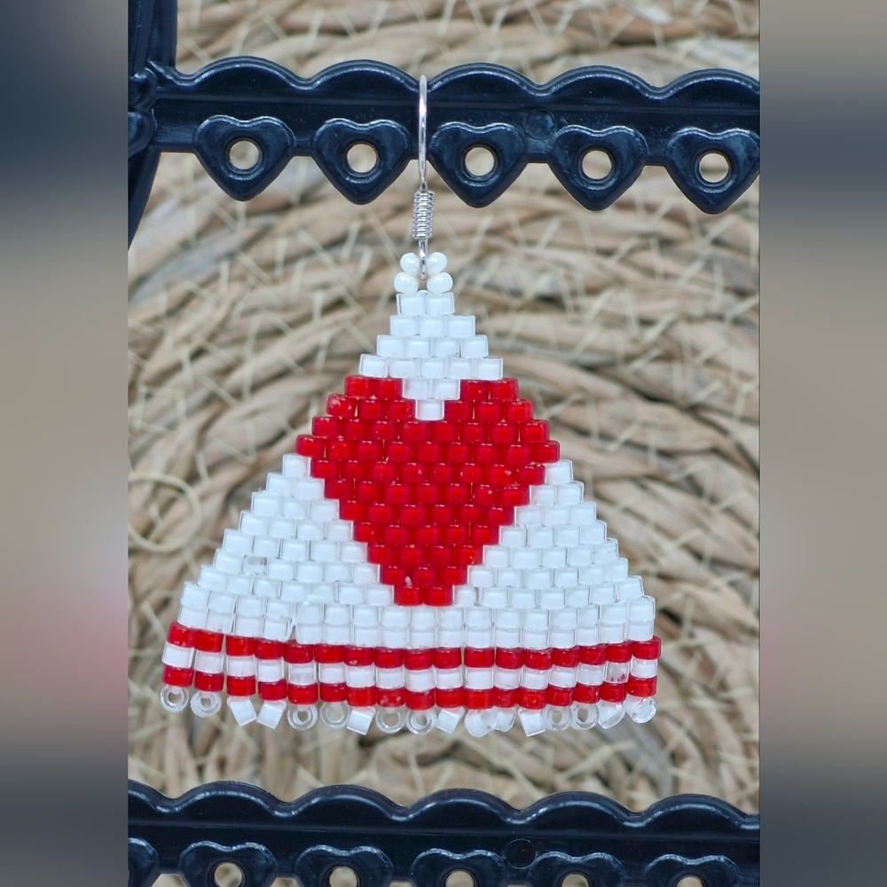 Valentine's Day Earrings, - Picture 2 of 3